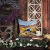 Nevada Sagebrush in Watercolor Throw Pillow Machine Washable, Indoor Outdoor Decorative Pillow for Couch, Bed or Patio, 14Hx14W